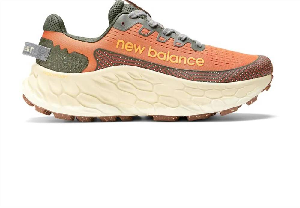 NEW NEW BALANCE women's fresh foam x more trail v3 running shoes in cayenne